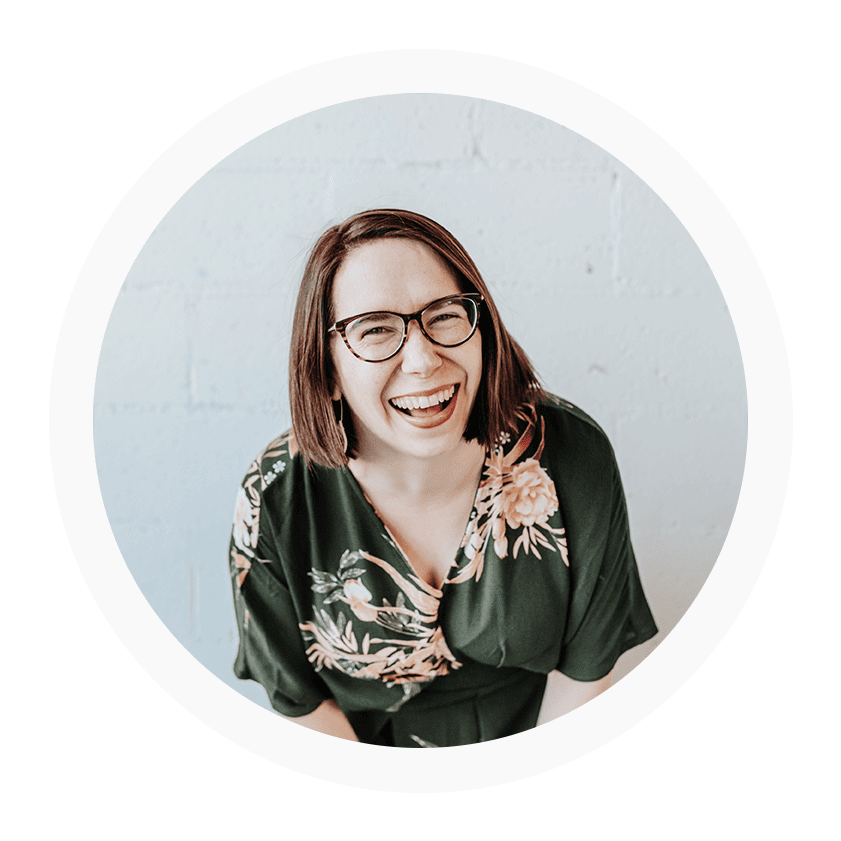 Bec Matheson - a woman smiling at camera she is leaning forward
